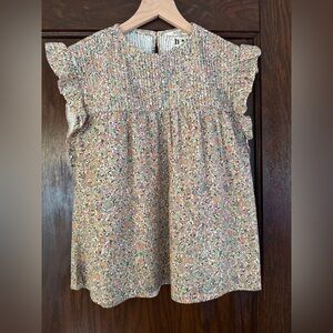 Harper Sage Women’s Kaleidoscope Blouse- Lavender Ochre